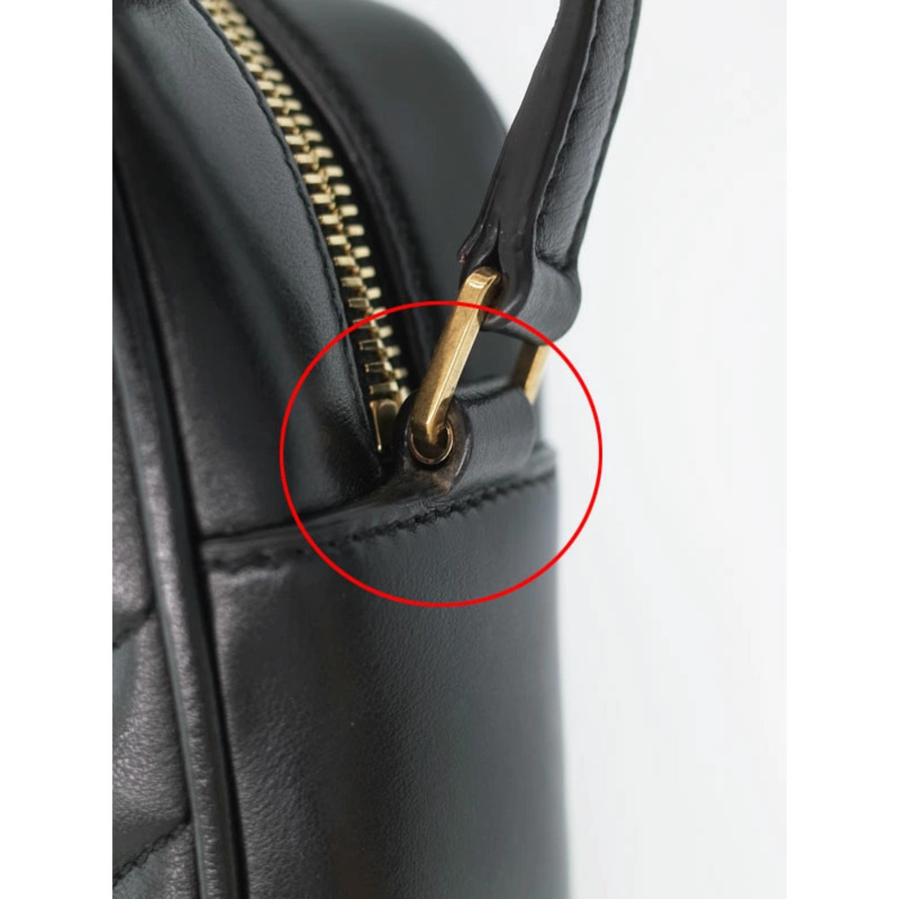 SAINT LAURENT Paris Fringe Saint Paris Lou Camera Bag Quilted Shoulder - Picture 7 of 9